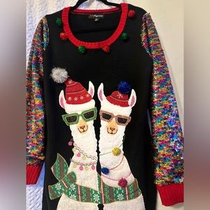 Holiday party sweater (ugly Christmas sweater)